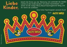 Micky Maus Beilage aus Heft 8