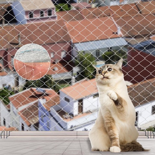 Katzennetz balkon transparent - katzennetz,