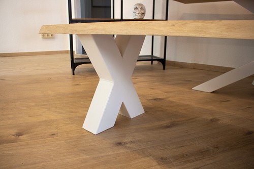 Bankgestell stahl tux 100x100 - bankgestell,