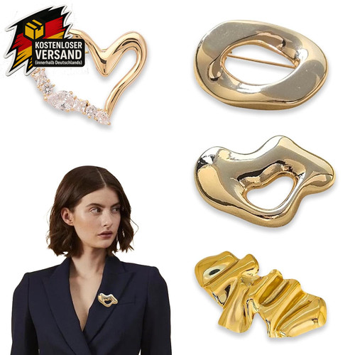 Unisex brosche set - set, aus