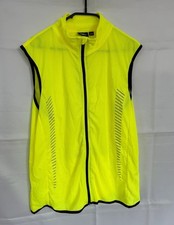 Neon Crane Herren Weste – Größe L (52/54) – Neon Gelb – Reflektierend Laufweste