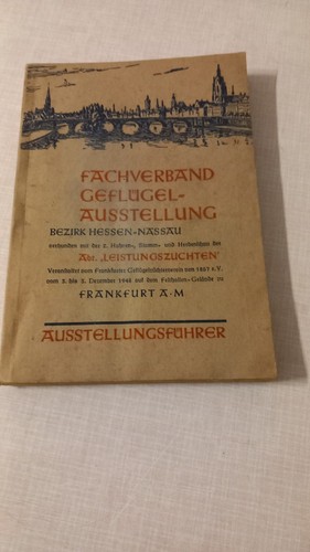 Geflügelausstellung frankfurt - geflügelausstellung,