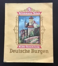 Brinkmann Tabak MB Bilder Sammlung Deutsche Burgen Bremen ,komplett,Top Zustand 