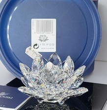 Swarovski SEEROSE KERZENHALTER MITTEL WATER LILY MEDIUM 010001 AP 2011 OVP (L1)
