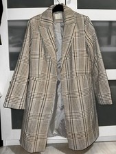 Karierter Wintermantel Damen