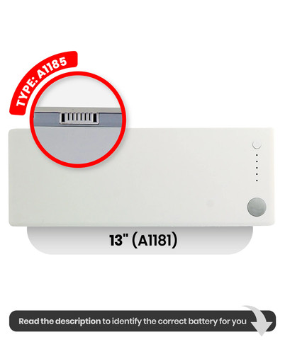 Akku für macbook - (a1185),