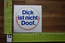 Alter Aufkleber Handwerk Baugewerbe Renovierung RIGIPS Platten