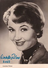 Liselotte Pulver - Autogramm - original signiert