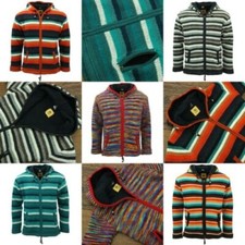 Handgestrickt Wolle mit Kapuze