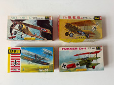 4 Faller Flugzeugmodelle