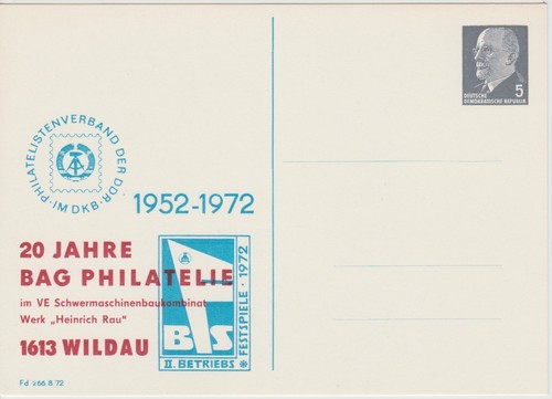 Privatpostkarte 3a bzw - privatpostkarte, pp