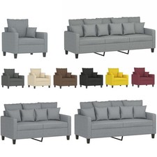 Sessel 1/2/3 Sitzer Sofa Couch Polstersofa Loungesofa Sofagarnitur Stoffsofa