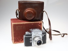 Exa Ihagee Kamera Camera Meyer Trioplan 50mm f2.9 redV Objektiv 98337