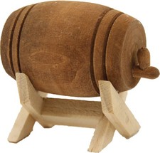 Krippenzubehör Weinfass groß