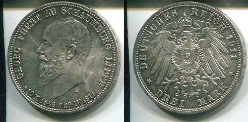 Schaumburg lippe 1911 - lippe, 3