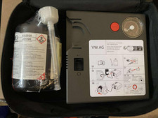 VW Reifendichtmittel, Pannenset mit Kompressor 600 ml