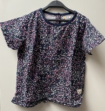 Steiff T-Shirt Gr 92 Allover Herzen schwarz+rosa+weißen Herz TOP