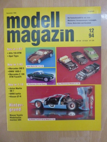 Modell magazin 1994 - modell, 1994-12