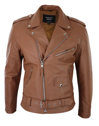 Herrenjacke 100 echtleder - 100%,