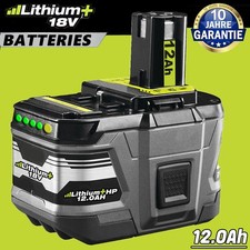 18V 12,0Ah Akku für RYOBI One Plus Lithium RB18L50 P108 P109 Batterie Tool Kits