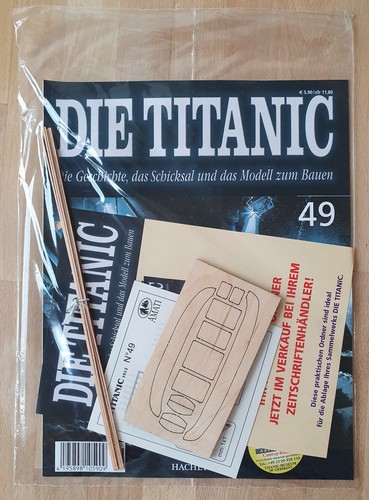 Hachette die titanic - die, heft