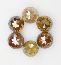 2,42 CT Natürlicher Loser Diamant Fancy Mischfarbe Rund Rose Cut Schöner Diamant