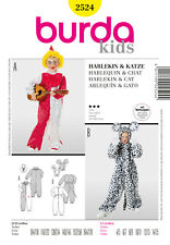Burda Kids Schnittmuster - Kostüm -Harlekin - Katze - Nr.2524