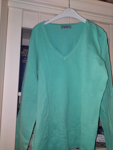 Damen pulli grün ausschnitt - damen,