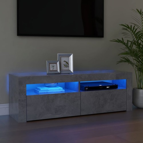 Schrank mit led leuchten - tv,