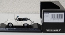 Minichamps 1:43 Porsche 356 C Cabriolet "Polizei Düsseldorf", 1965 - OVP + neu