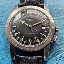 Vintage Glycine Airman GMT