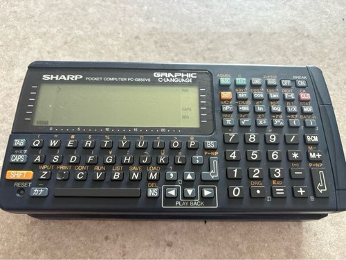Sharp g850vs - sharp, pc-g850vs