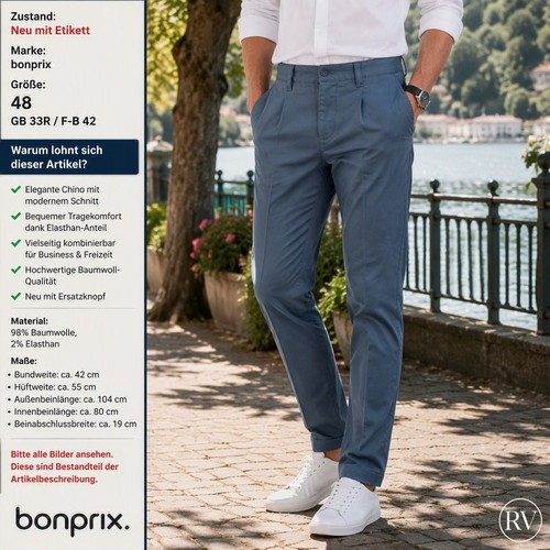 Bonprix damen bundfaltenhose - bonprix,