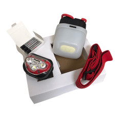 Energizer Camping-Kit Kopflampe 300 Lumen + Lantern Case für Zelt / Outdoor