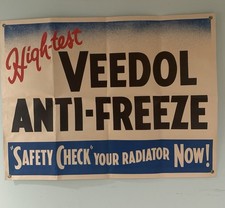 Vintage Banner VEEDOL