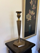 Antiker messing kerzenhalter - antiker,