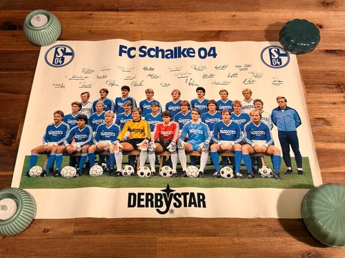 Vintage schalke poster - vintage,