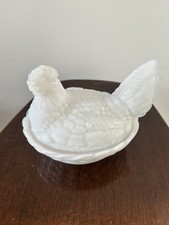 Vintage henne butterdose - vintage, henne.