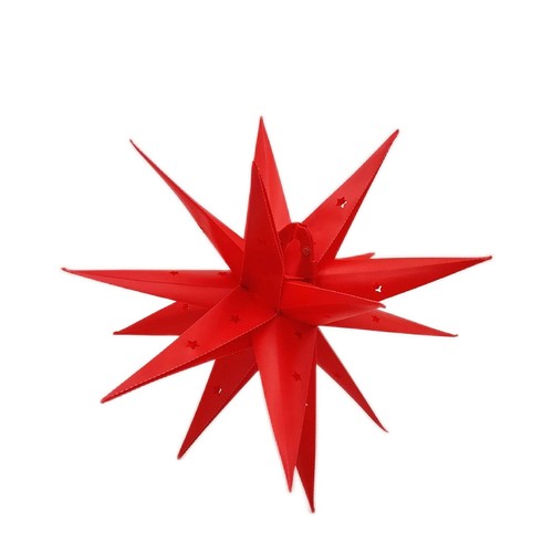 Weihnachtsstern beleuchtung - 3d,