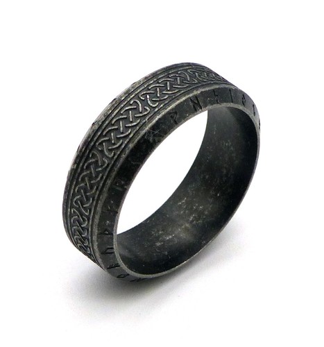 Wikinger runenring ring aus - runenring,