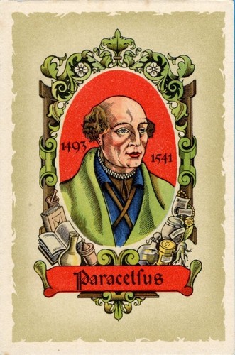 1021 sammelbild paracelsus - sammelbild,