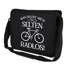 Man erlebt mich selten Radlos