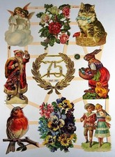 Glanzbilder Jubiläumsbogen 75