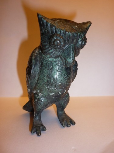 Bronze figur eule ca 10 - figur,