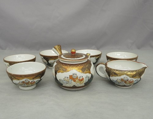 Kutani ware gold - ware,
