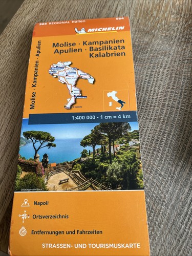 Michelin landkarte molise - michelin,