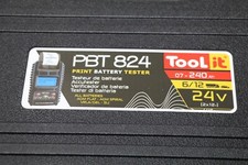 GYS PBT 824 Batterietester mit exakter Messung und integriertem Drucker,12/24V