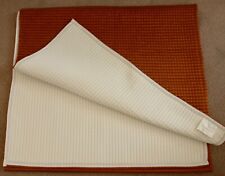 edler Bettläufer/lange Sofadecke, ca.270x80 cm, rostrot/pflegel., Germany, Top!