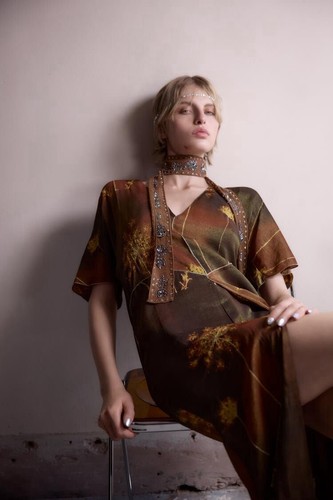 Zara kleid thread - zara,