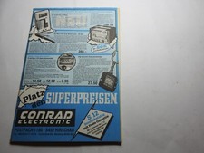 Conrad Electronic  Katalog  3/1982